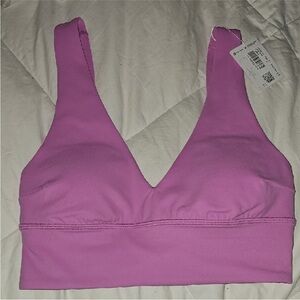 Lululemon Nwts Align V-neck Bra C/D Sz 4 DHMU